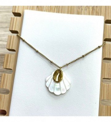 Collares acero Dorado...