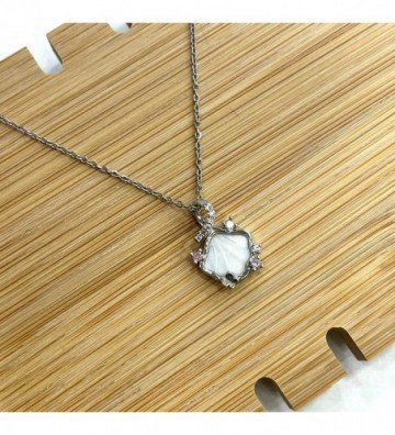 Collares acero Plateado...