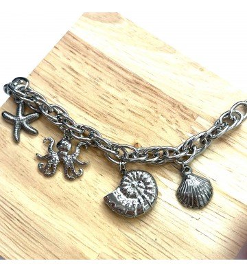 Pulseras brazaletes acero...