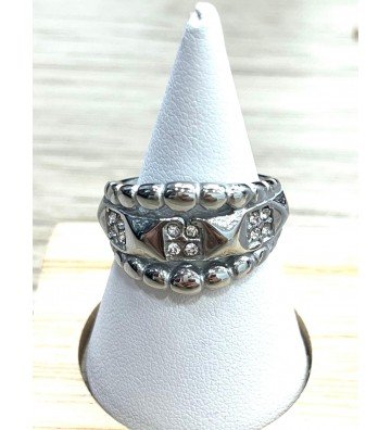 Anillos Sortijas acero...