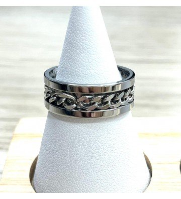 Anillos Sortijas acero...