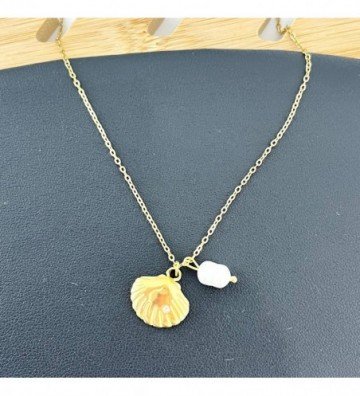 Collares acero Dorado...