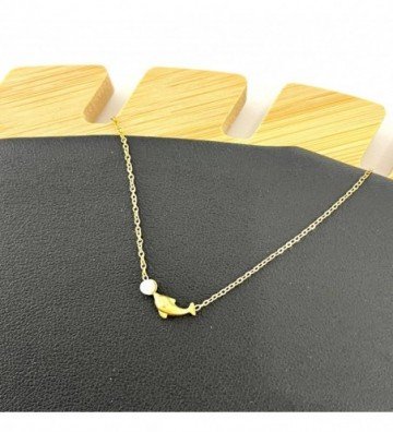 Collares acero Dorado...