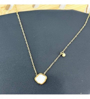 Collares acero Dorado...