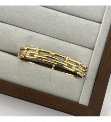 Pulseras brazaletes acero...