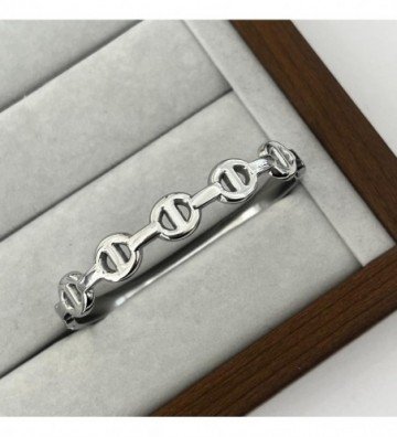 Pulseras brazaletes acero...