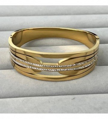 Pulseras brazaletes acero...