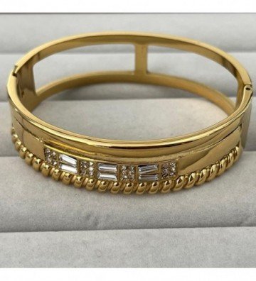 Pulseras brazaletes acero...
