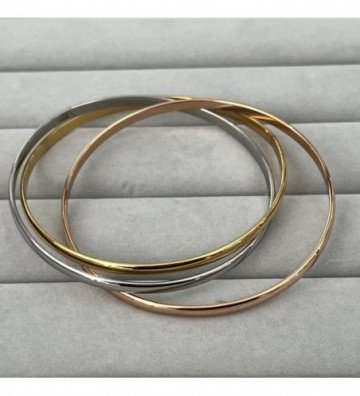 Pulseras brazaletes acero...