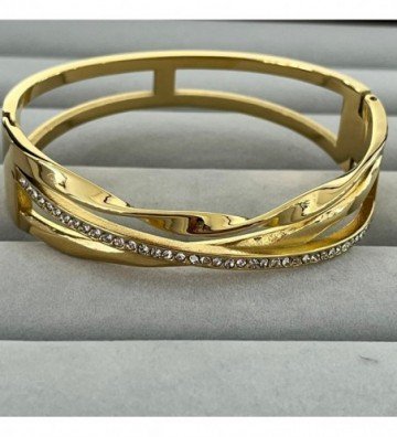 Pulseras brazaletes acero...