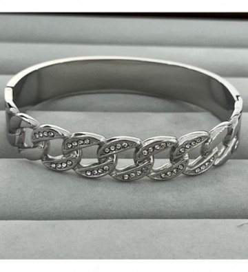 Pulseras brazaletes acero...