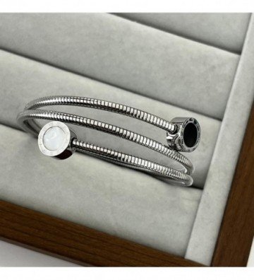 Pulseras brazaletes acero...