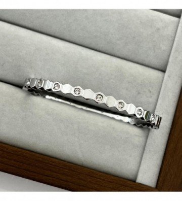 Pulseras brazaletes acero...