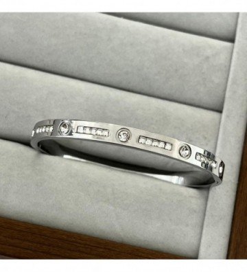 Pulseras brazaletes acero...