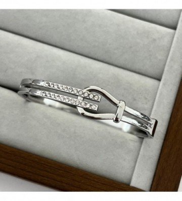 Pulseras brazaletes acero...