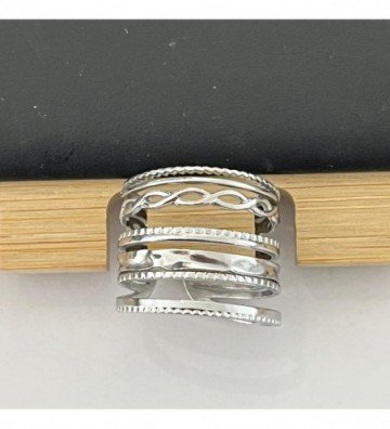 Anillos Sortijas acero...