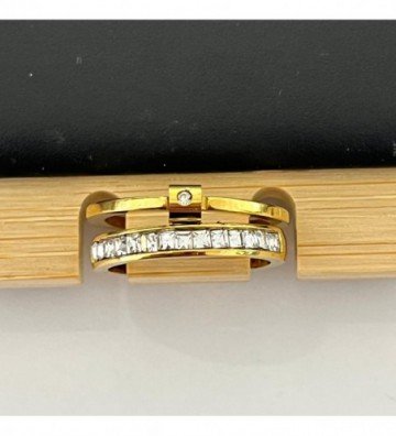 Anillos Sortijas acero...