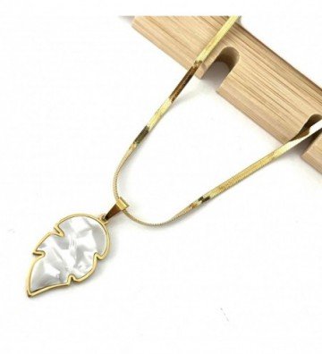 Collares acero dorado...