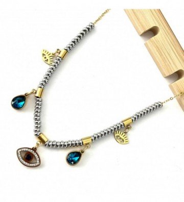 Collares acero mixcolor...