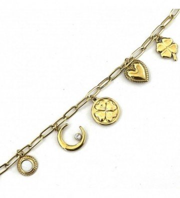 Pulseras brazaletes acero...