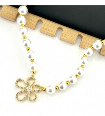 Collares acero dorado...