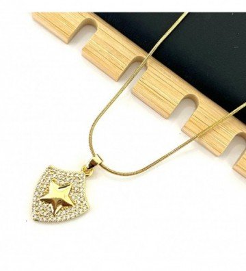 Collares acero dorado...