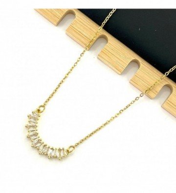 Collares acero dorado...