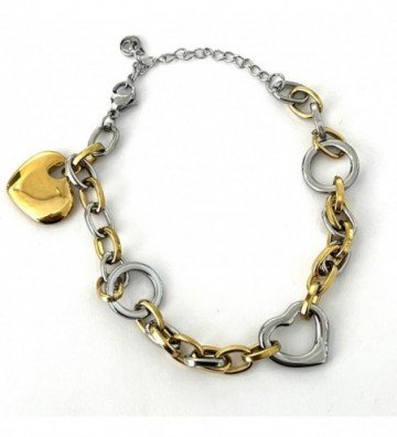 Pulseras brazaletes acero...