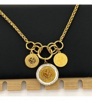 Collares acerodorado...