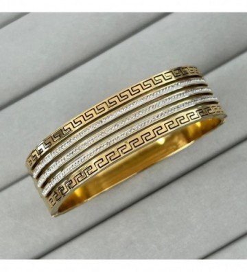 Pulseras brazaletes acero...