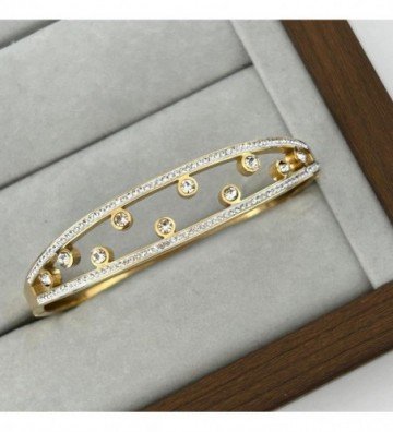 Pulseras brazaletes acero...