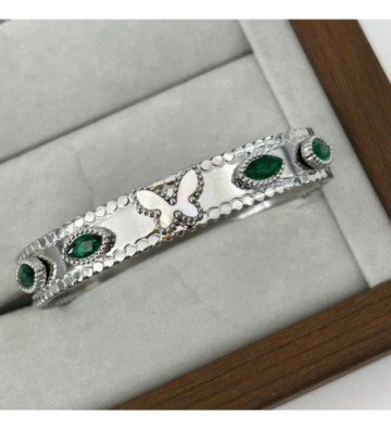 Pulseras brazaletes acero...
