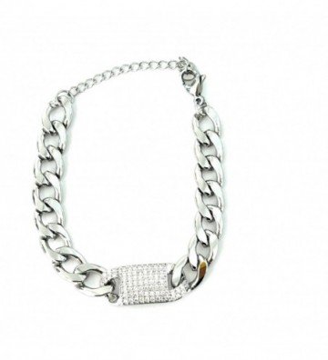 Pulseras brazaletes acero...