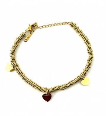 Pulseras brazaletes acero...