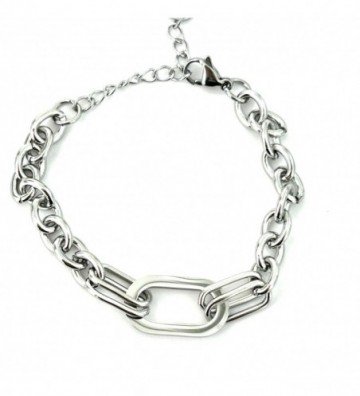 Pulseras brazaletes acero...