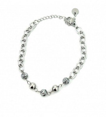 Pulseras brazaletes acero...