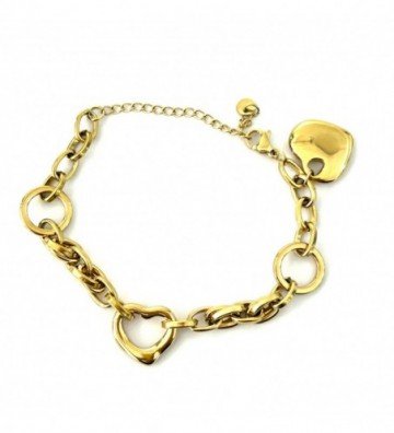 Pulseras brazaletes acero...