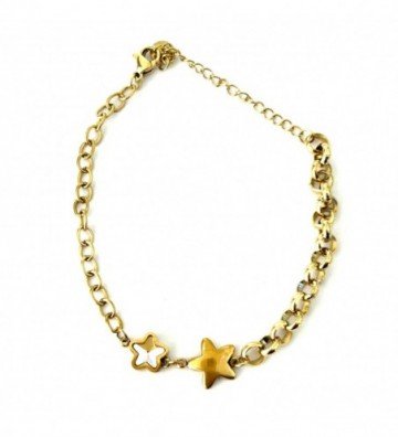 Pulseras brazaletes acero...