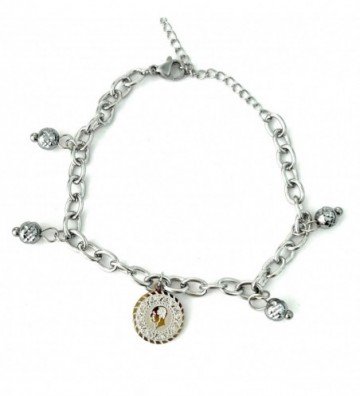 Pulseras brazaletes acero...
