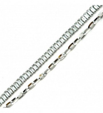 Pulseras brazaletes acero...