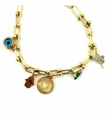 Pulseras brazaletes acero...