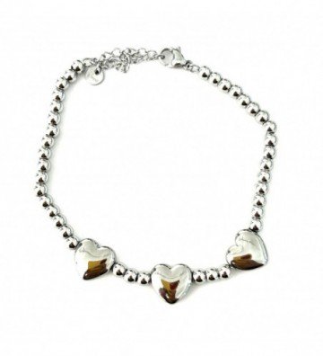 Pulseras brazaletes acero...
