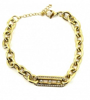 Pulseras brazaletes acero...