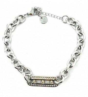 Pulseras brazaletes acero...