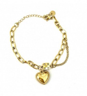 Pulseras brazaletes acero...