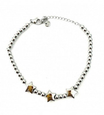 Pulseras brazaletes acero...