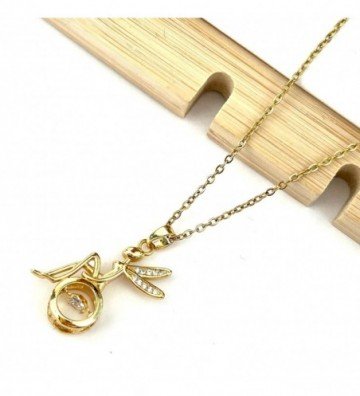 Collares acero dorado...