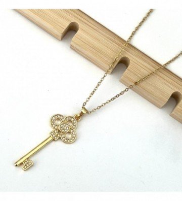 Collares acero dorado...