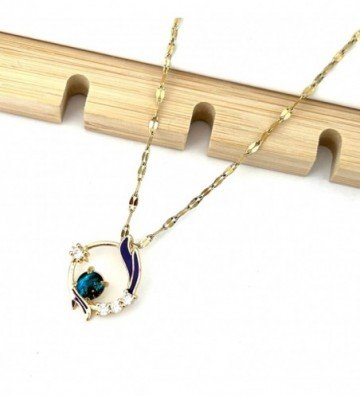 Collares acero dorado...