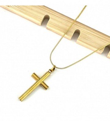 Collares acero dorado...